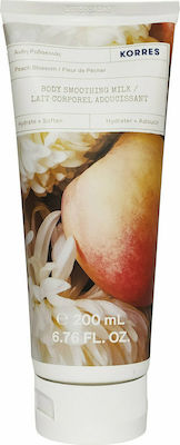 Korres Body Smoothing Peach Blossom Ενυδατική Lotion Σώματος 200ml